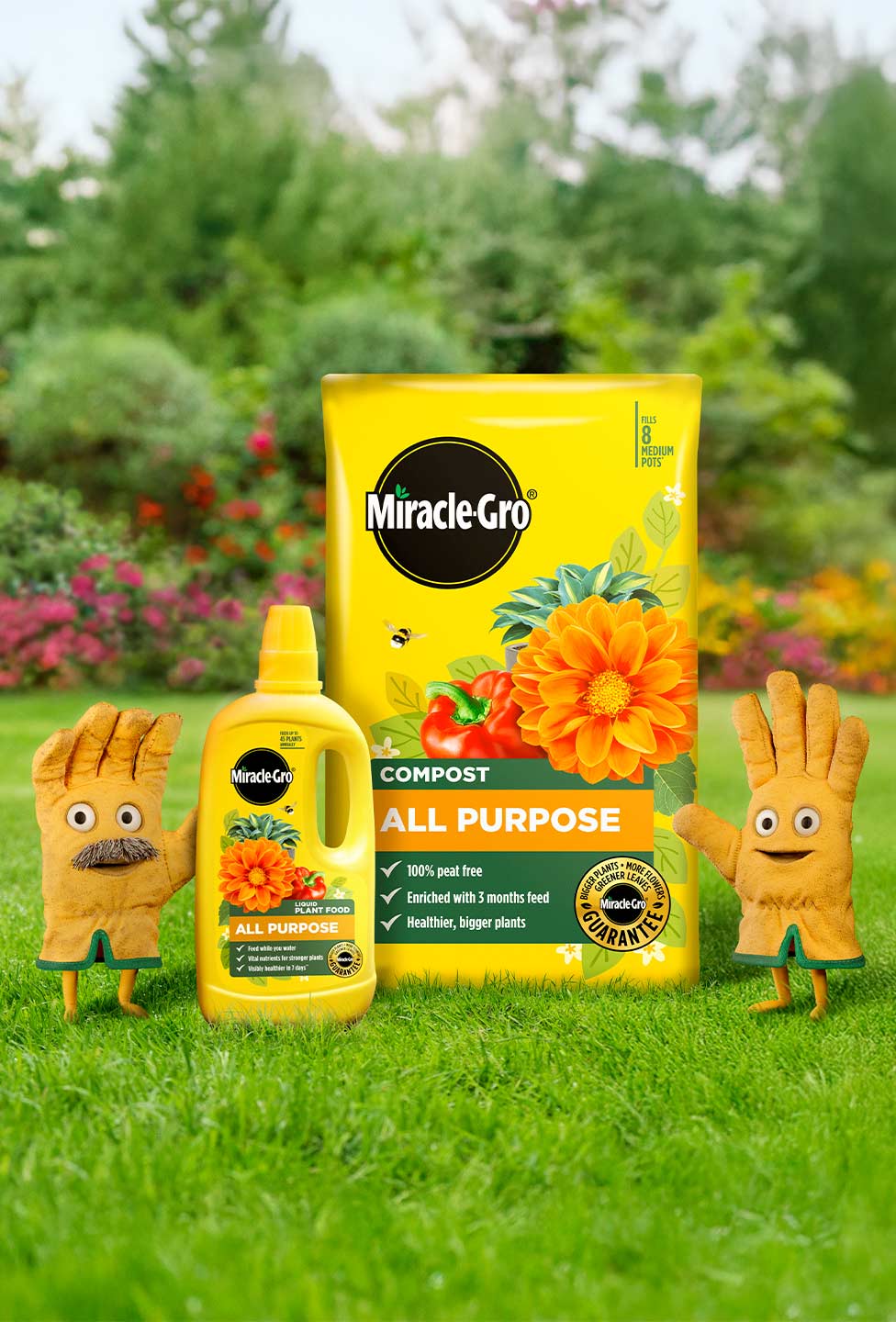 Miracle-Gro® is the world’s best selling plant food