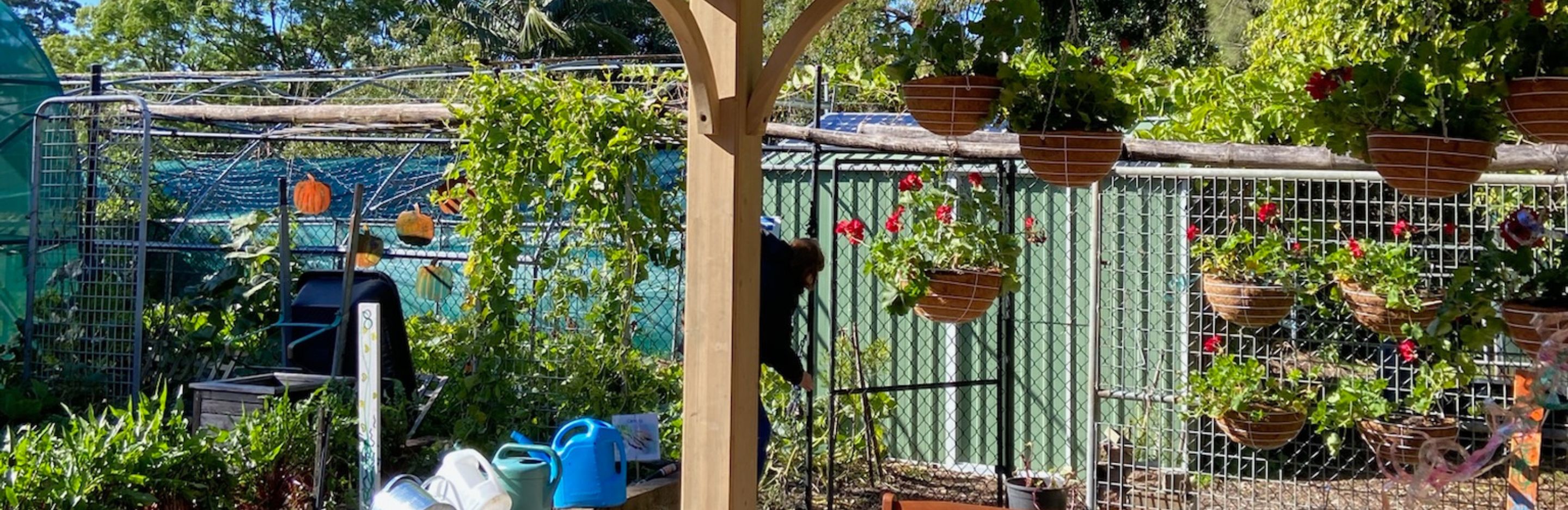 Osmocote Supporting Community Garden