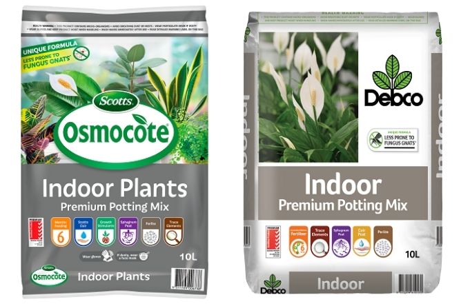 indoor plant potting mix