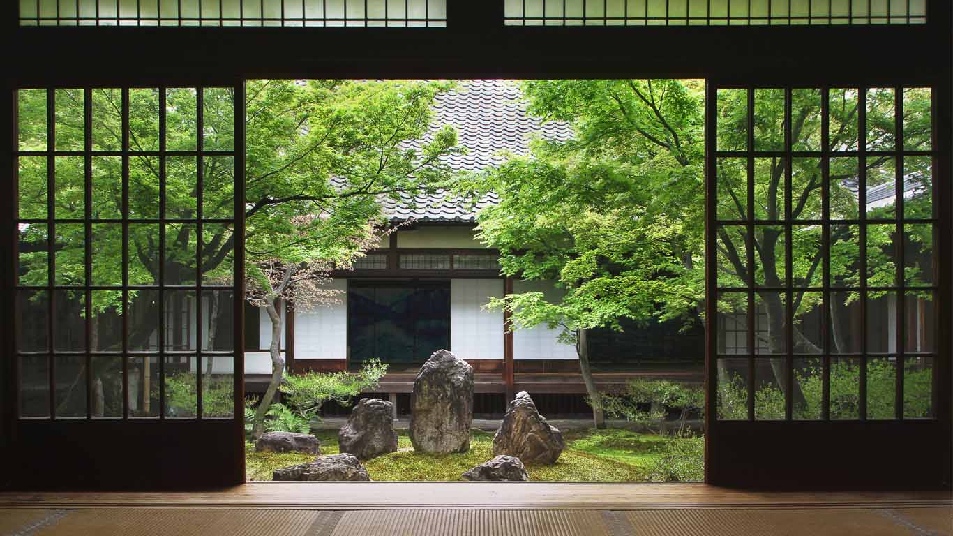 japanese tuin porte