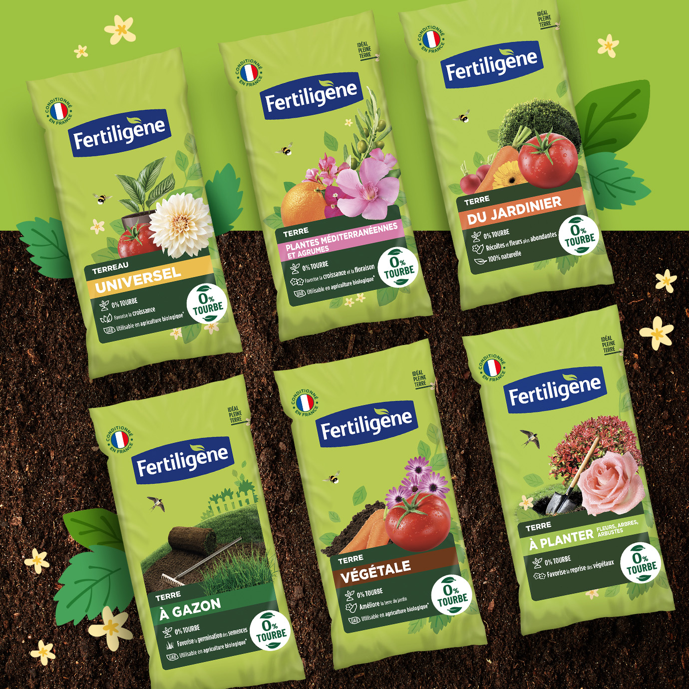 Fertiligène Terreaux Sans Tourbe