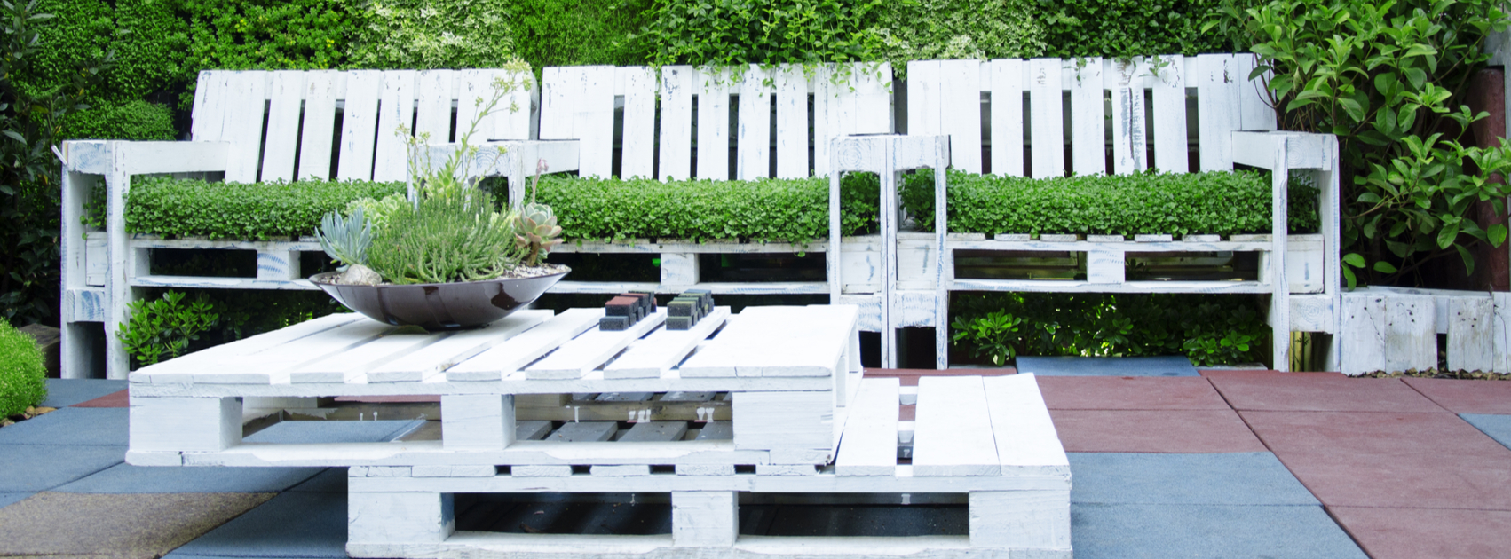 accessoires de jardin récyclés