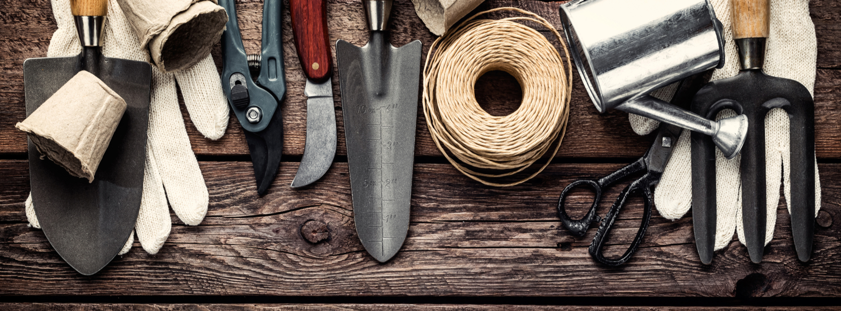 tuingereedschap onderhouden