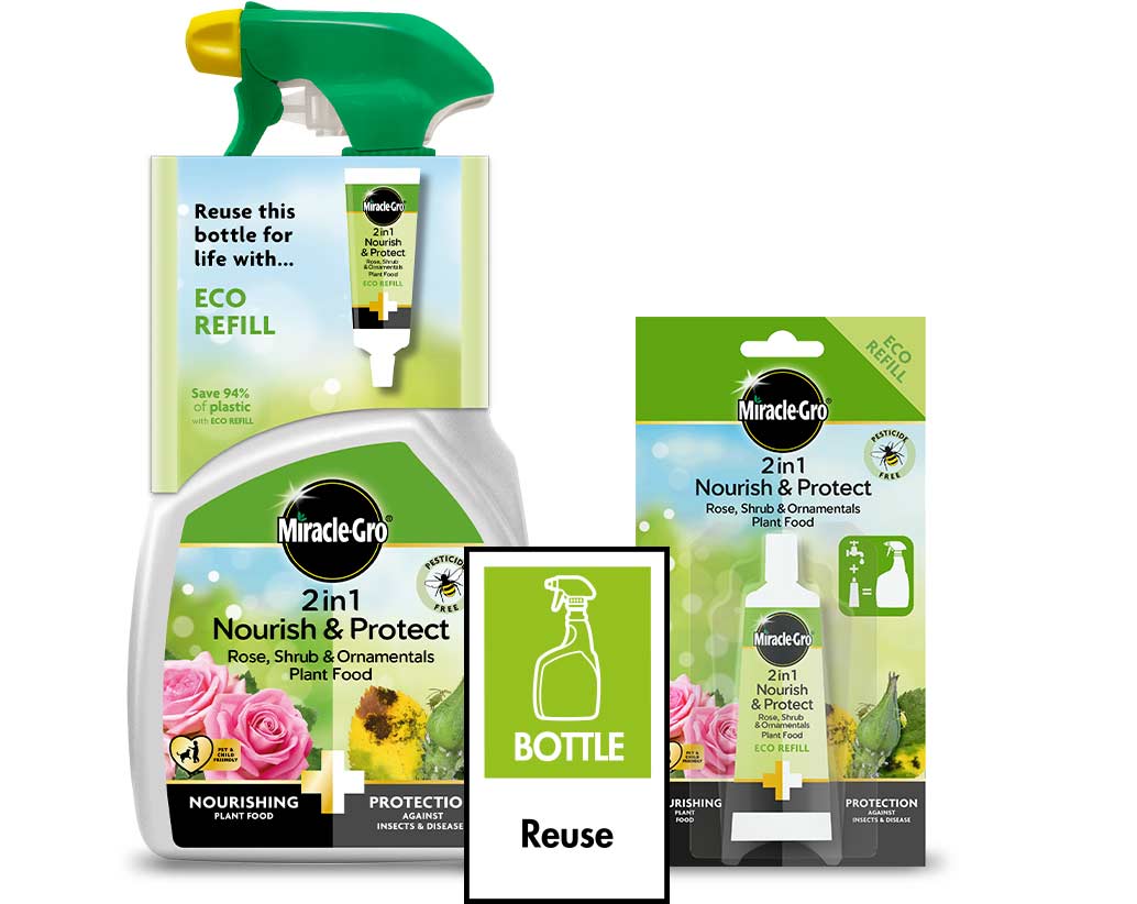 miracle-gro-nourish-protect-reuse-and-refill.jpg Miracle-Gro 2 in 1 Nourish & Protect Sprayer with Eco Refill