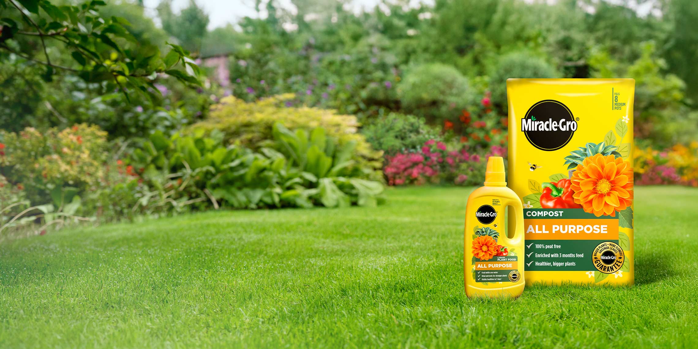 Miracle-Gro® is the world’s best selling plant food