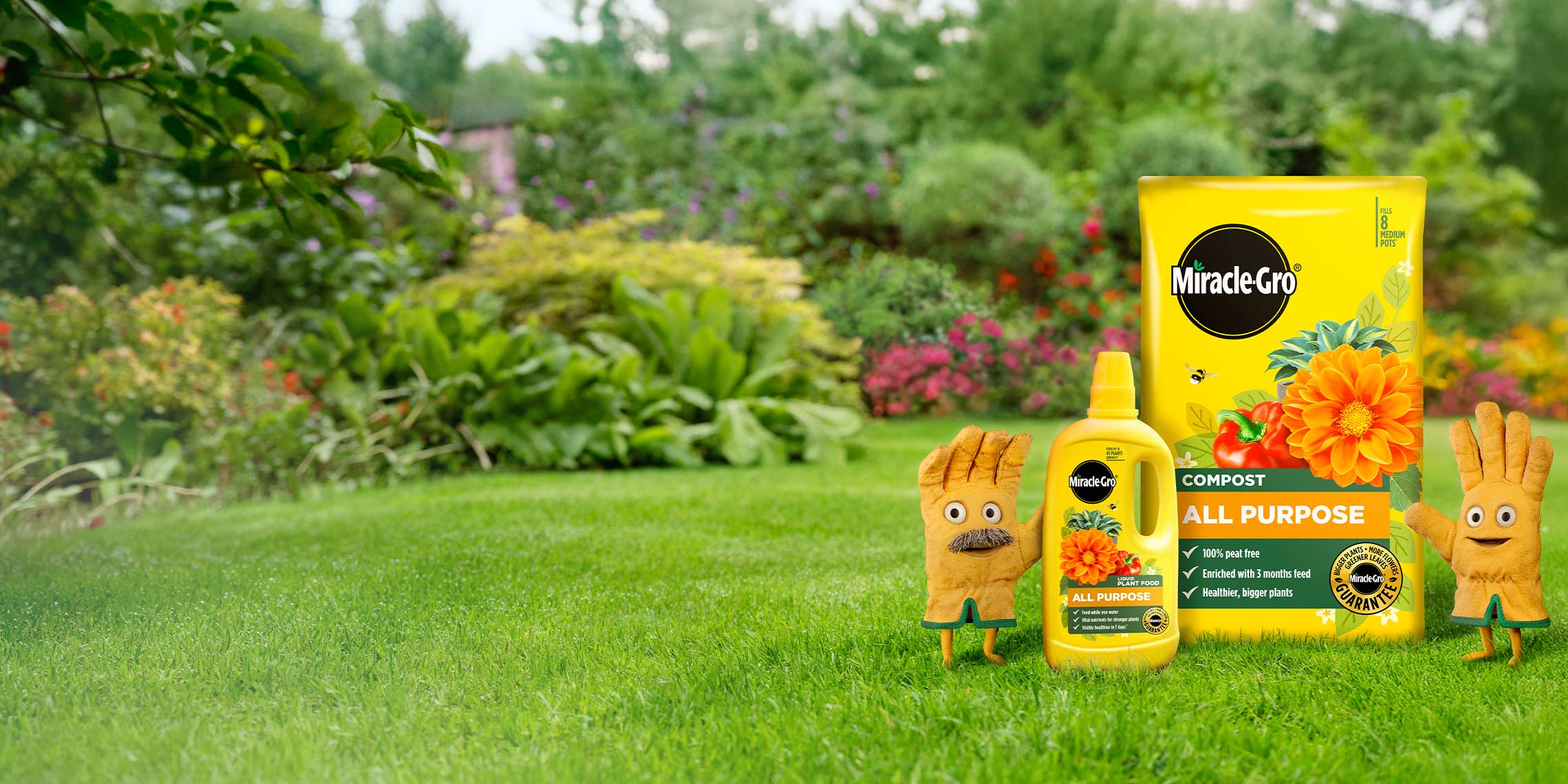 Miracle-Gro® is the world’s best selling plant food