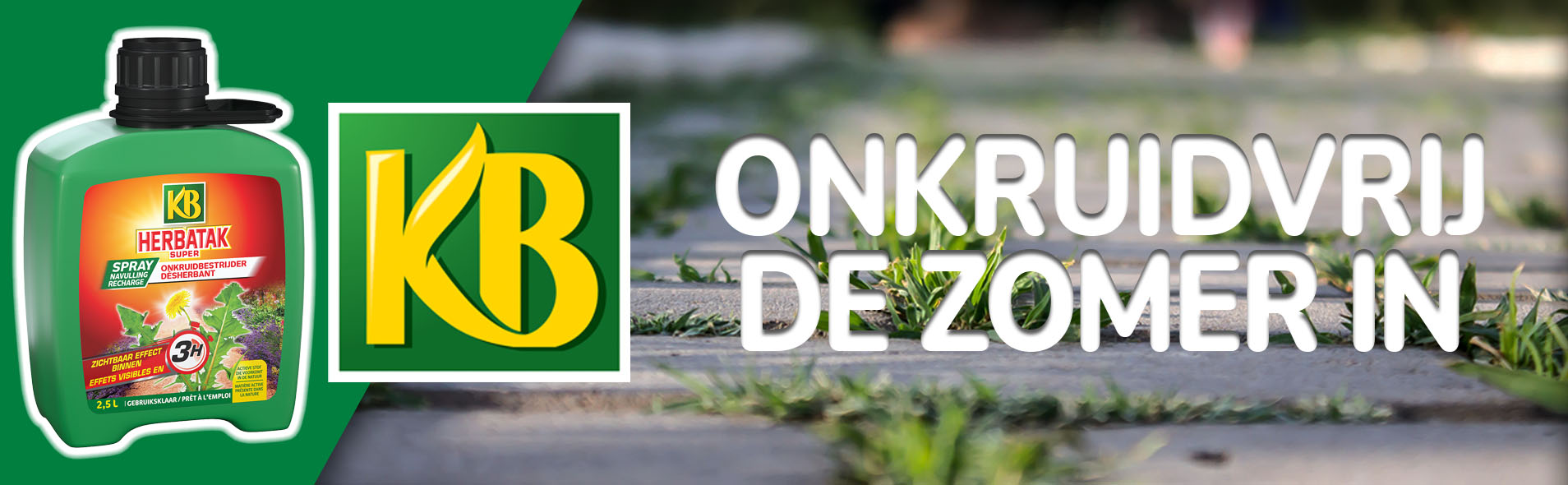 kb-herbatak-super-banner-hers250ref.jpg KB® Herbatak super spray, onkruidvrij de zomer in