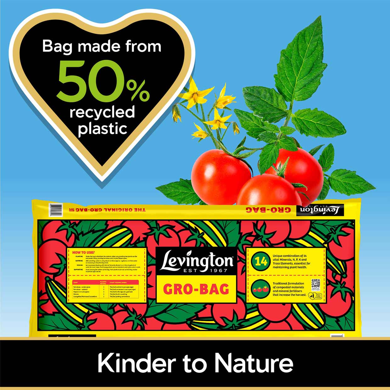 Levington® GroBag® 3 plant size