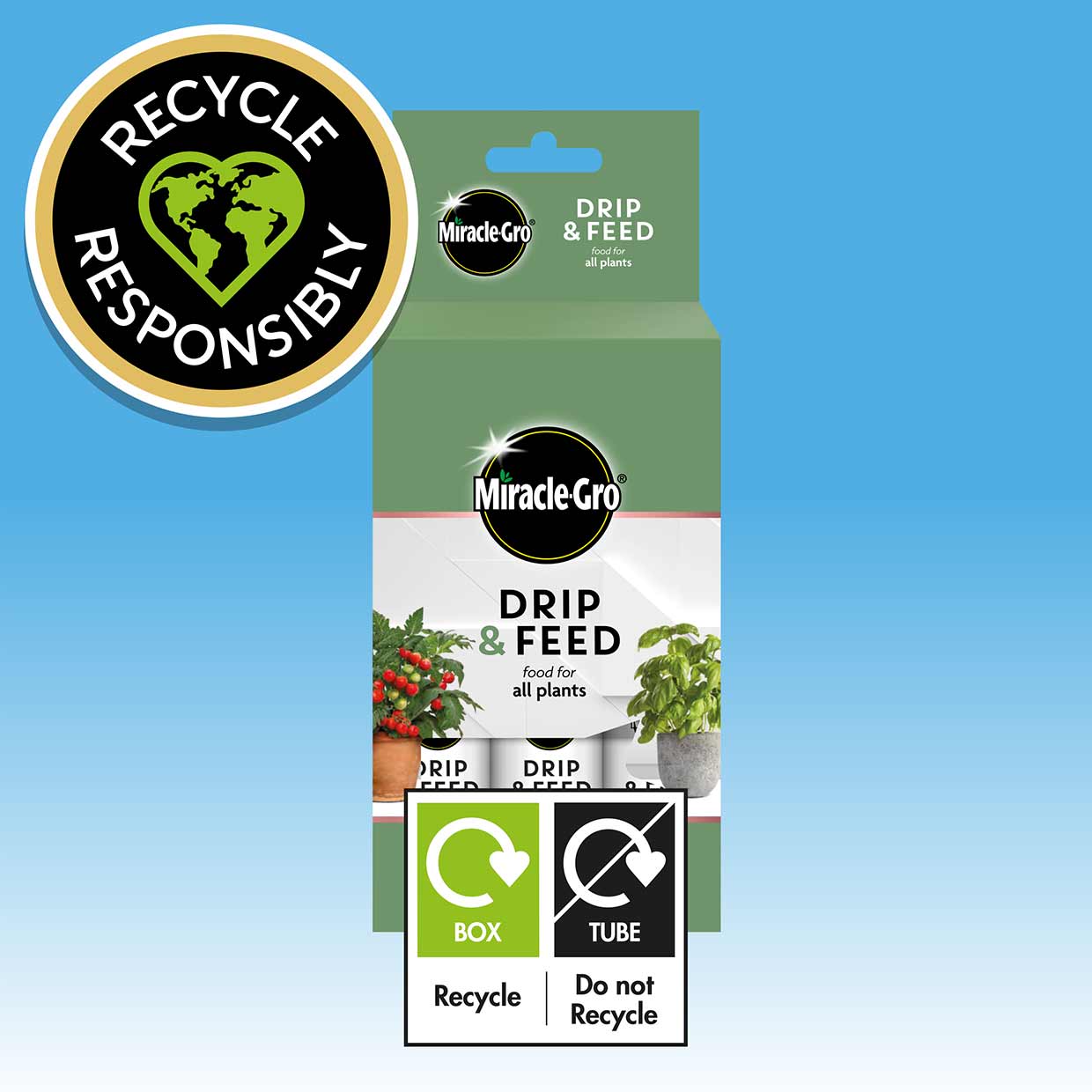 MiracleGro® Drip & Feed All Purpose 3 × 32ml