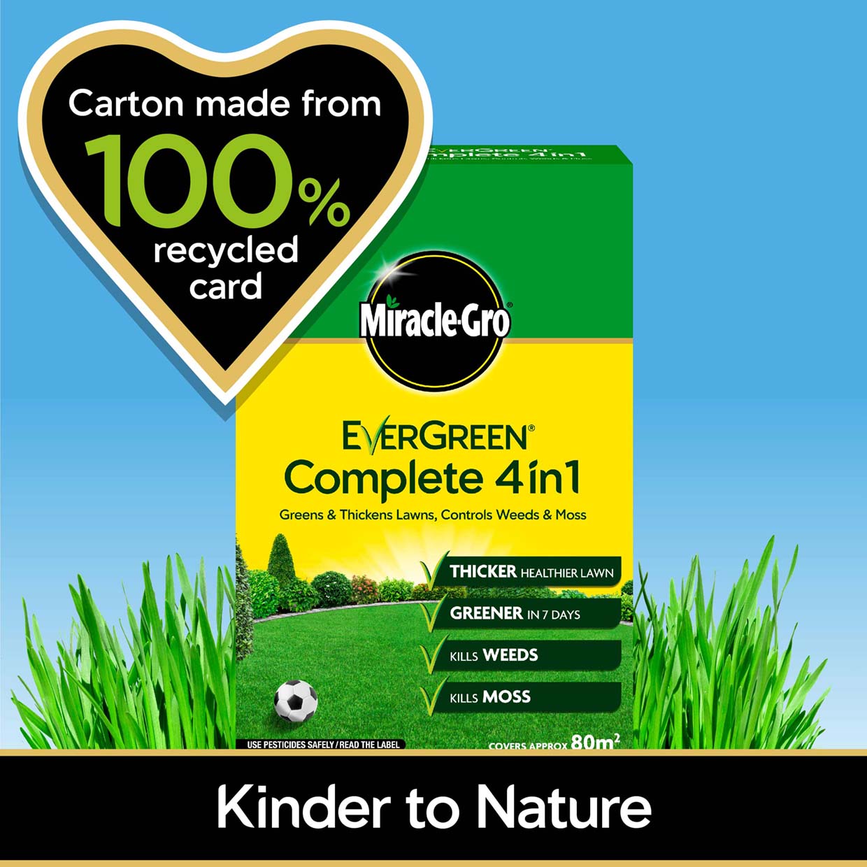 MiracleGro® EverGreen® Complete 4 in 1 2.8kg carton