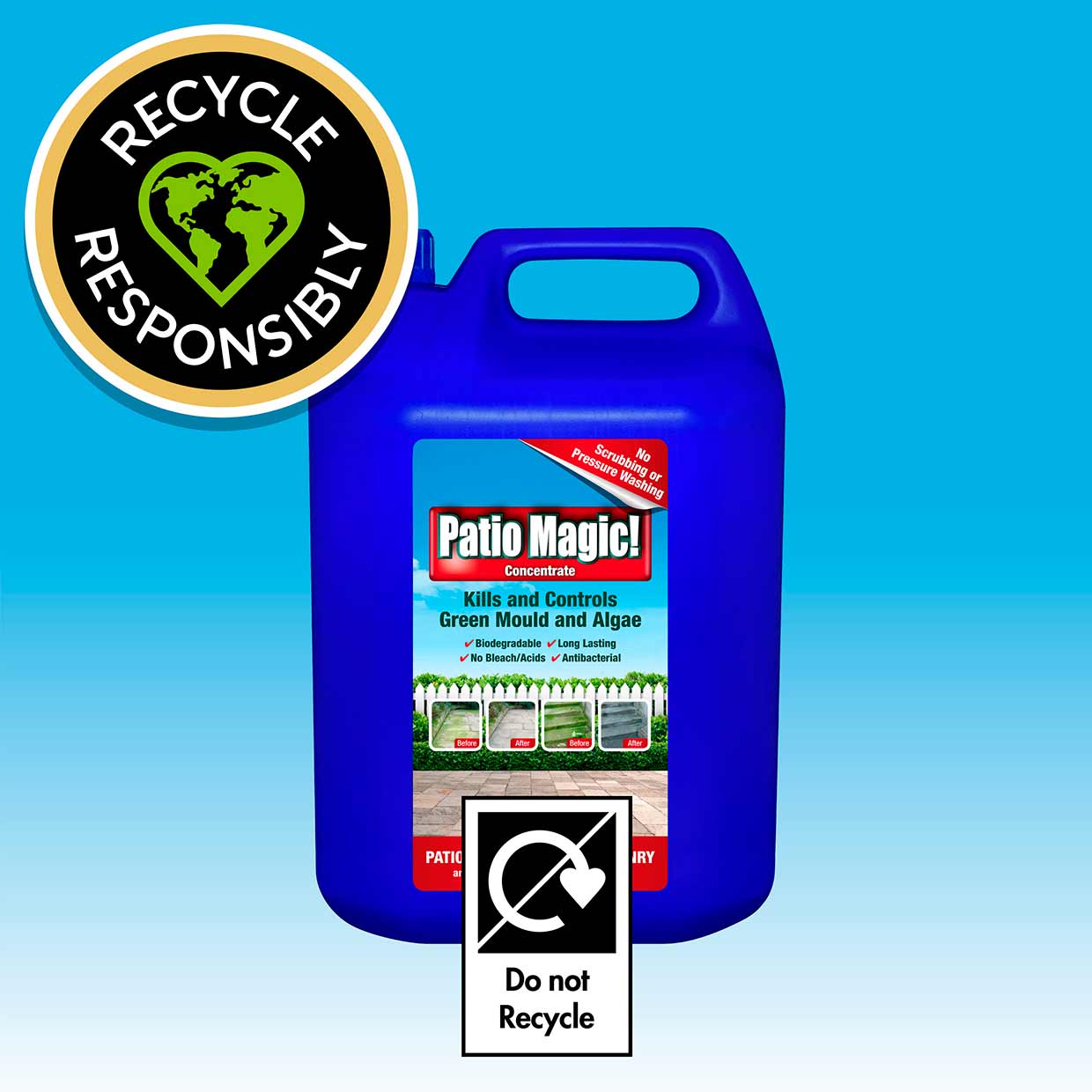 Patio Magic!® 5 litres