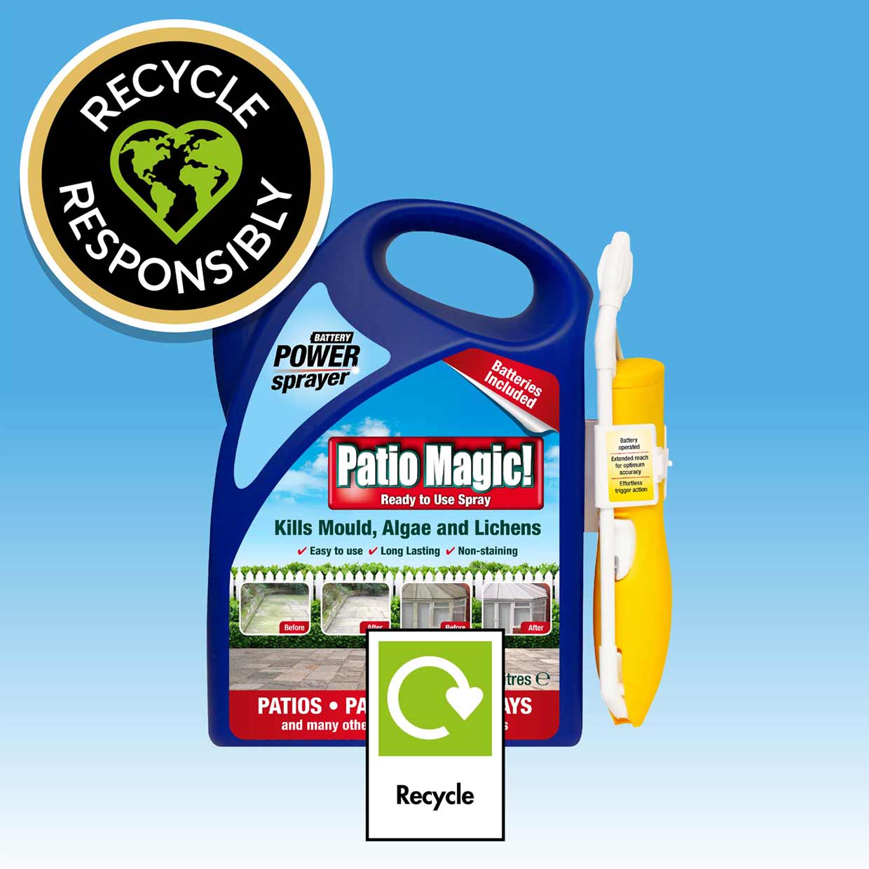 Patio Magic!® Ready To Use Spray 5 litres