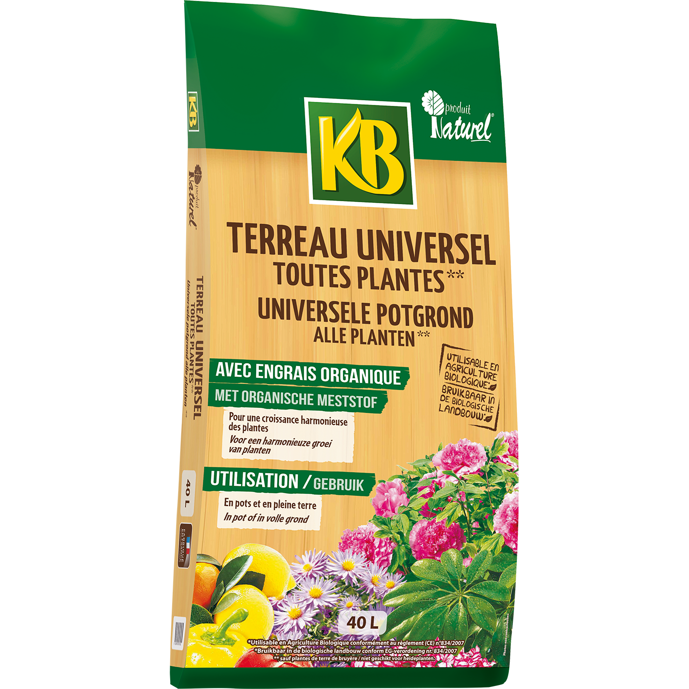 kopiëren trechter Uiterlijk KB Universele Potgrond, 40 L | Ilovemygarden