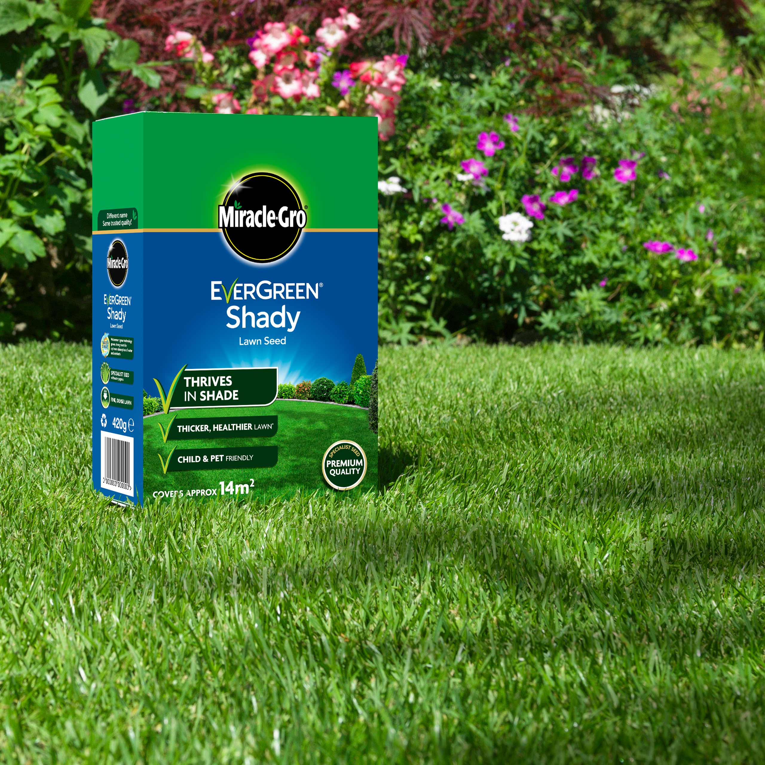 MiracleGro® EverGreen® Shady Lawn Seed 420g