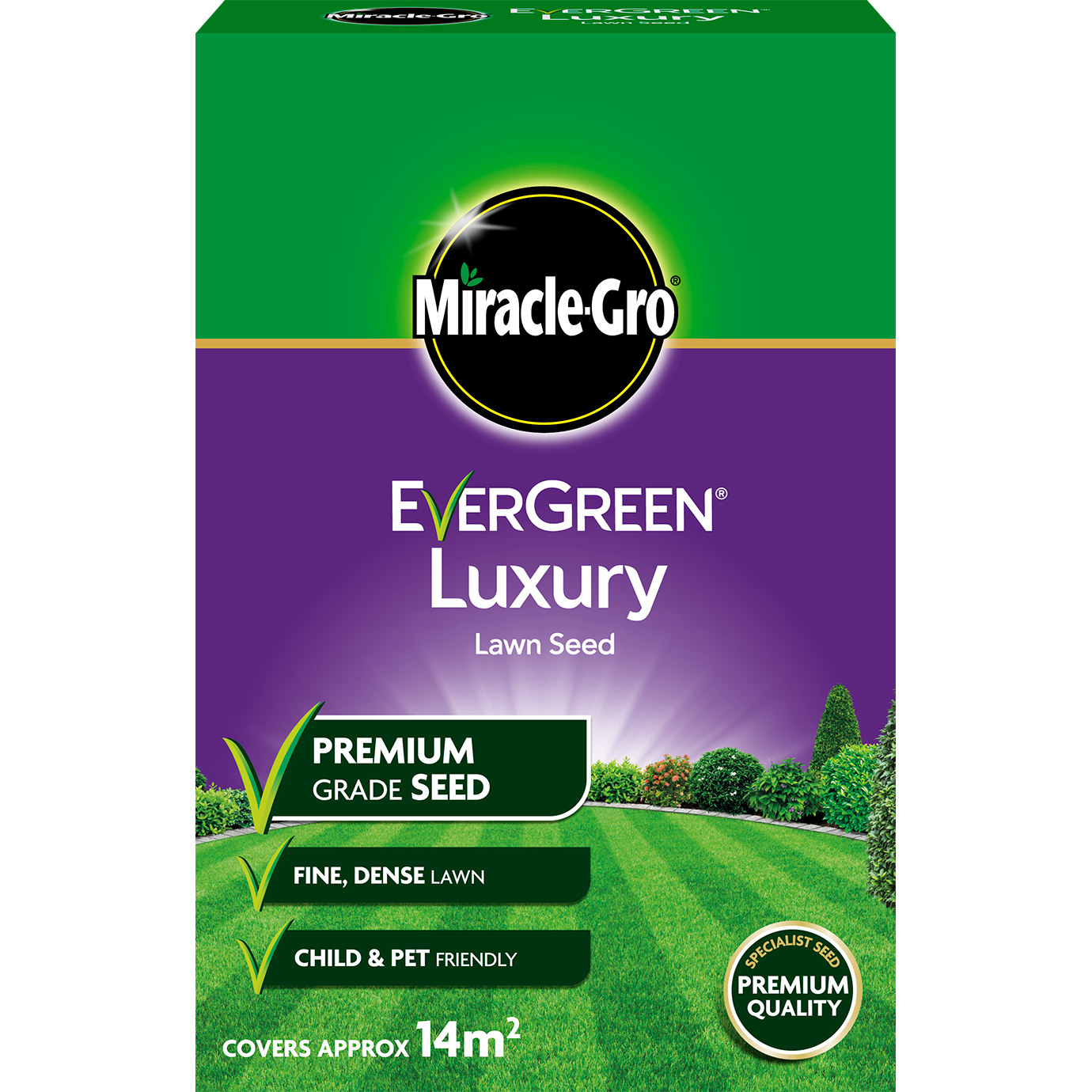 MiracleGro® EverGreen® Luxury Lawn Seed 420g