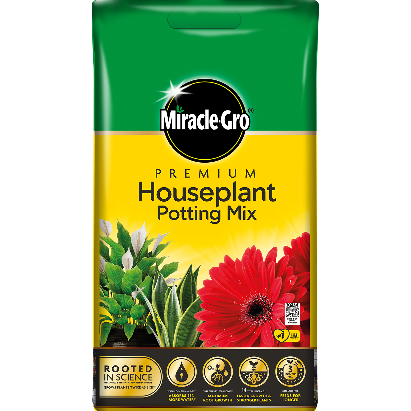 MiracleGro® Premium Houseplant Potting Mix 10 litres