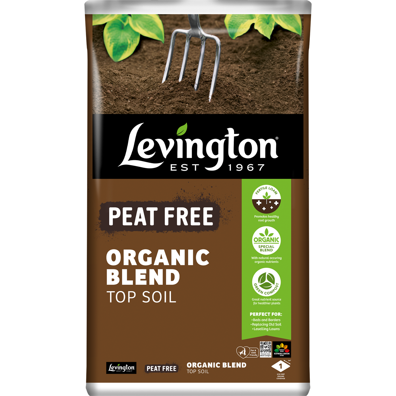 Levington Organic Blend Farmyard Manure 50L 17973 