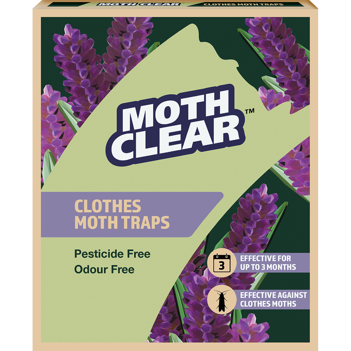 MothClear™ Clothes Moth Traps 2 traps