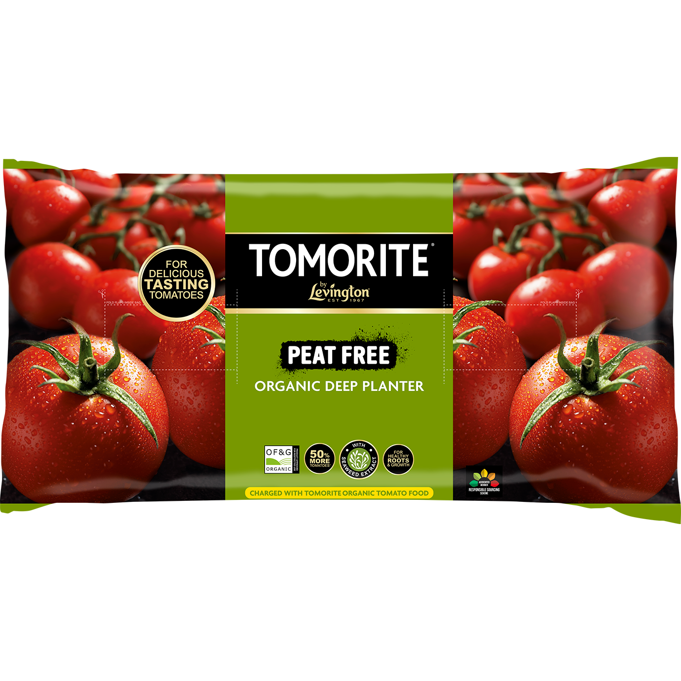 Levington® Tomorite Peat Free Organic Planter 30 litres