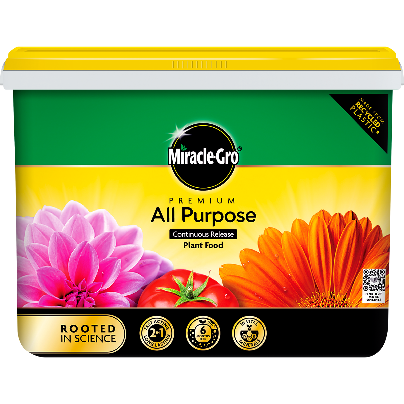 MiracleGro® Premium All Purpose Continuous Release Plant Food 2kg tub
