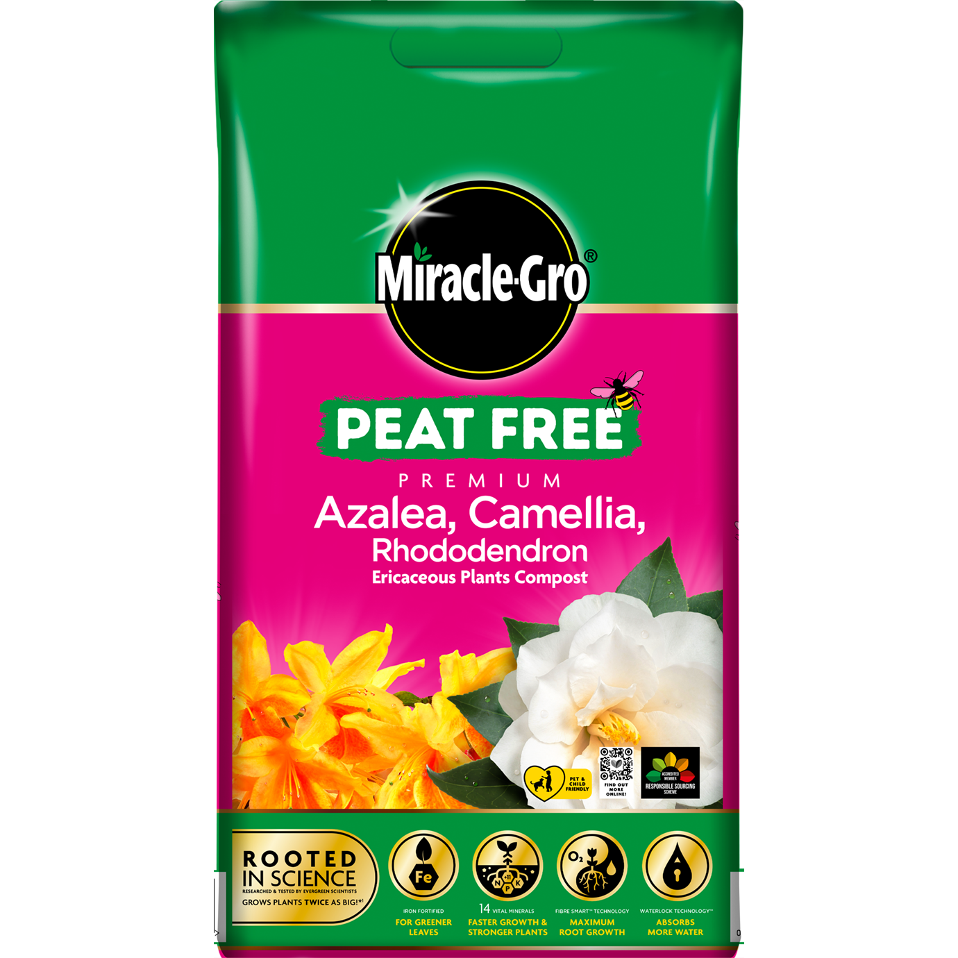 MiracleGro® Peat Free Premium Azalea, Camellia & Rhododendron