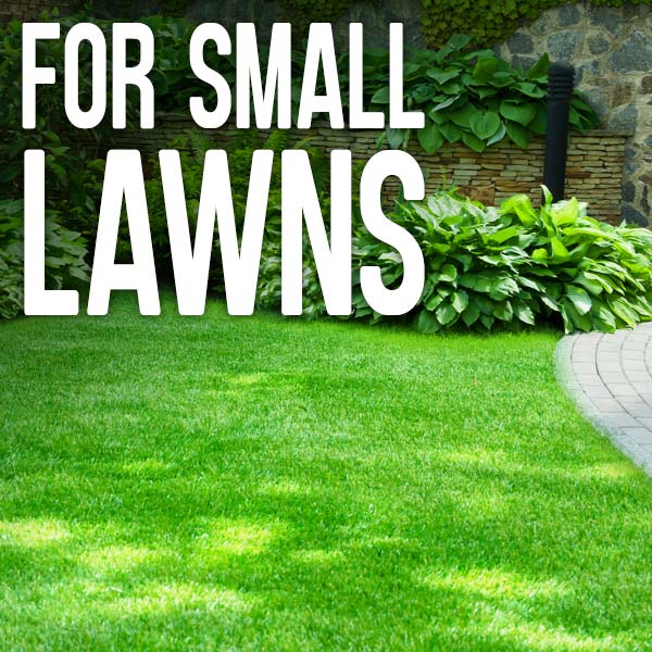 Great for small lawns