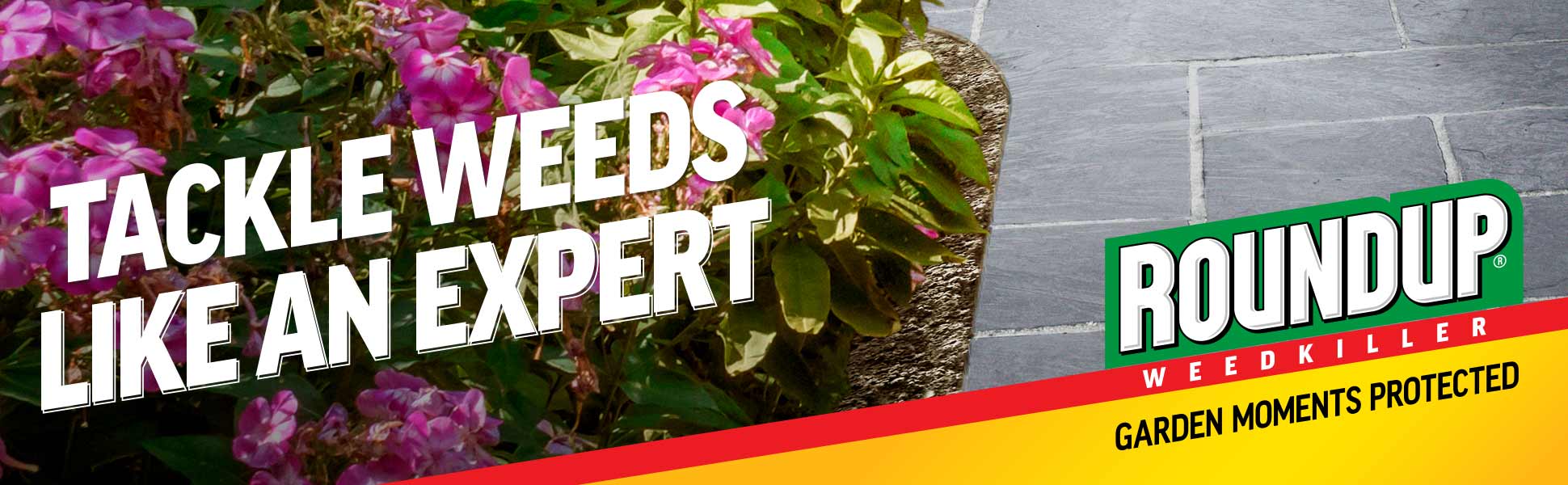 ROUNDUP® - Tackle Weeds Like An Expert - Garden Moments Protected