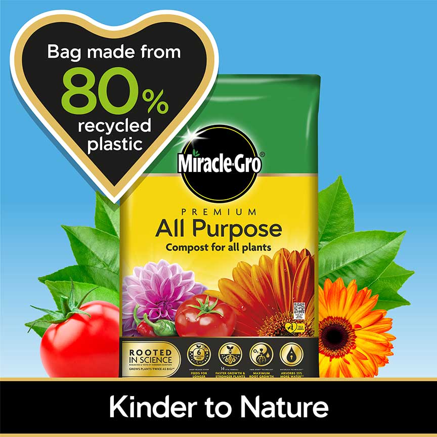 Bag made from 80% recycled plastic