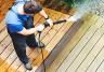 How to clean garden decking