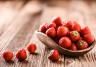 Strawberries in a basket