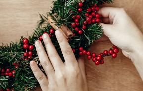 DIY Christmas ideas from the garden