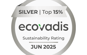 Ecovadis Sustainability Rating Silver Award