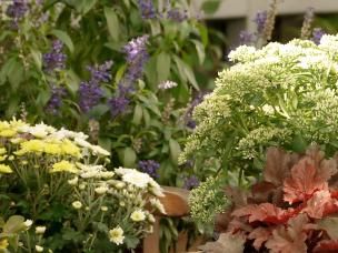 Herbstliche Kübelbepflanzung