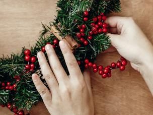 DIY Christmas ideas from the garden