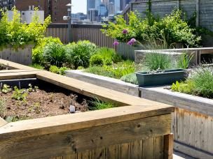 Roof top garden design ideas