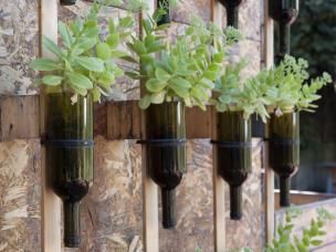 recyclage trend in de tuin