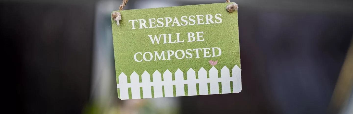 The funny side of gardening