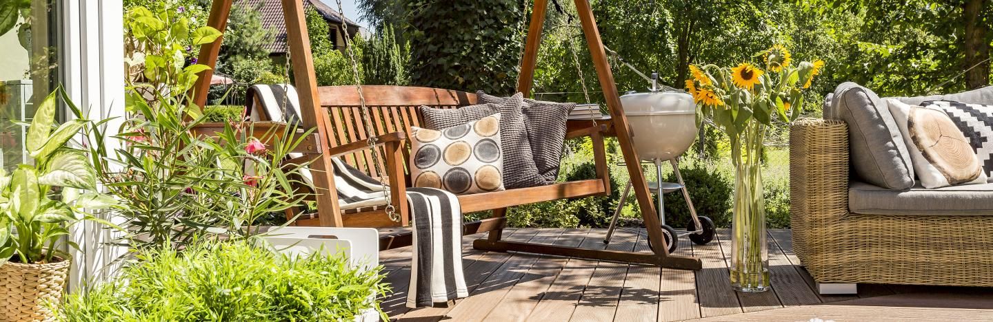 Patio planters and plant ideas