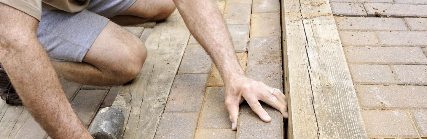 Patio edging ideas