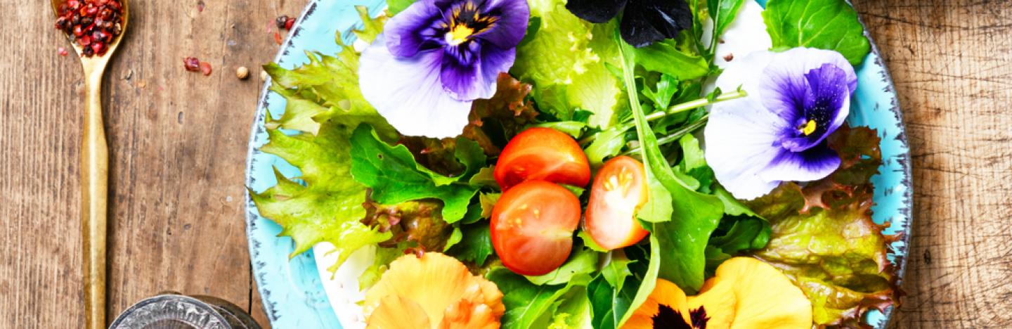 Fleurs comestibles