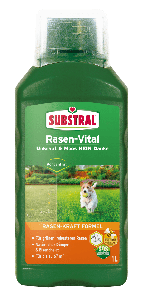 SUBSTRAL Rasen-Vital, 1 l | Liebe Deinen Garten DE