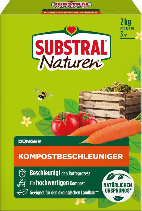 SUBSTRAL Naturen Kompostbeschleuniger, 2 kg | Liebe Deinen Garten DE