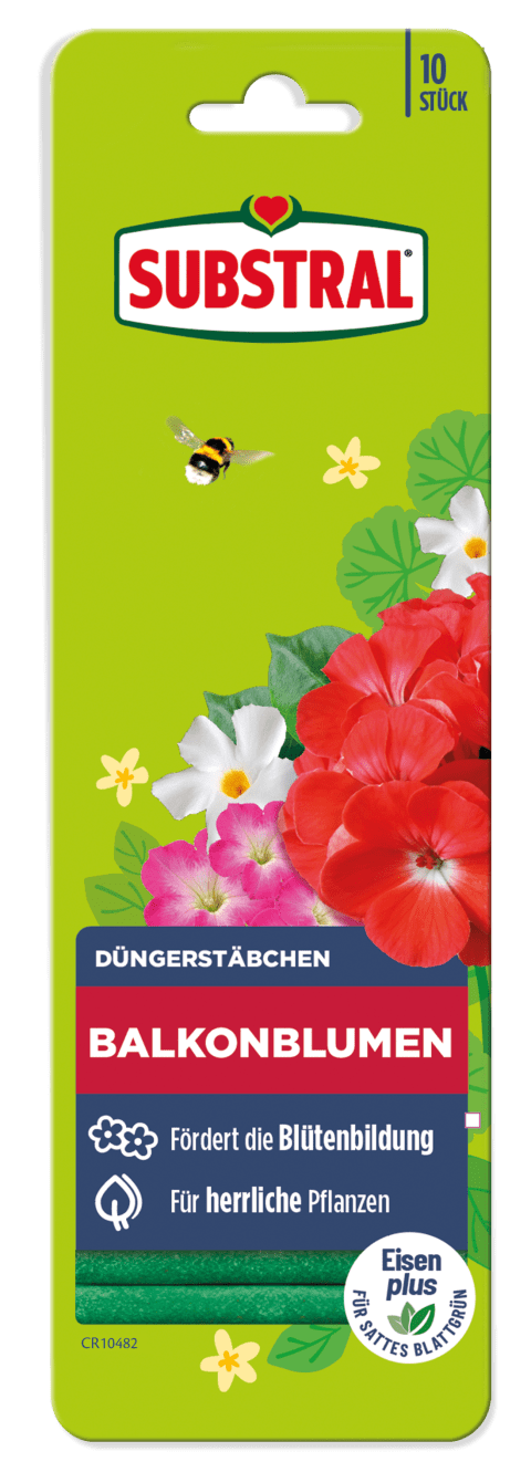 SUBSTRAL Dnger-Stbchen fr Balkonpflanzen, 10 St. | Liebe Deinen Garten  DE