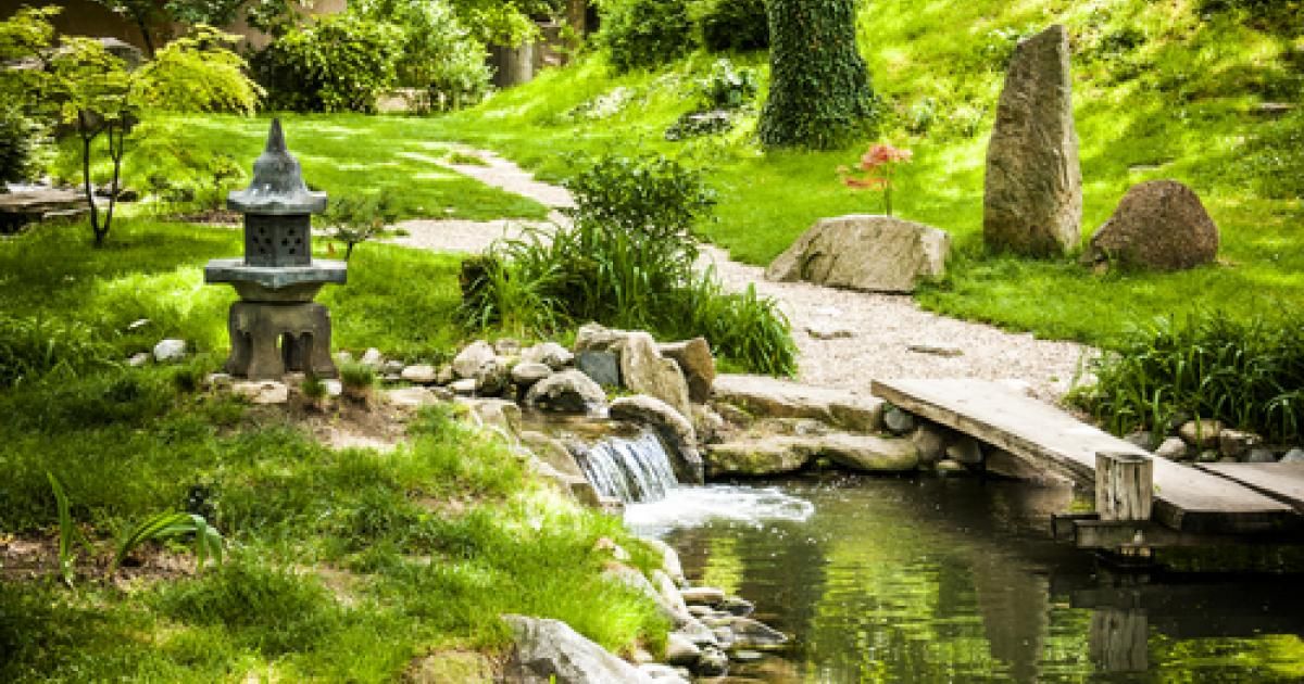 Jardin japonais, quels éléments : eau, plantes, pierres