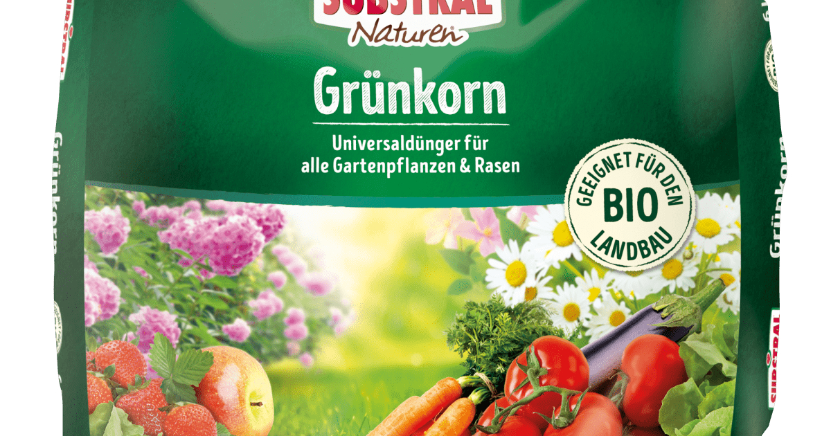 SUBSTRAL Naturen Grnkorn Aktionspackung, 6 kg | Liebe Deinen Garten AT