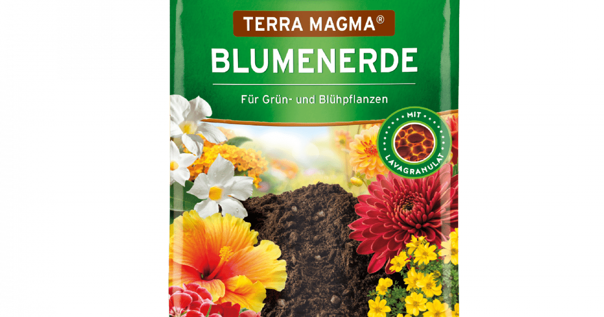 SUBSTRAL® Terra Magma® Blumenerde mit Lavagranulat, 60 L | Liebe Deinen ...