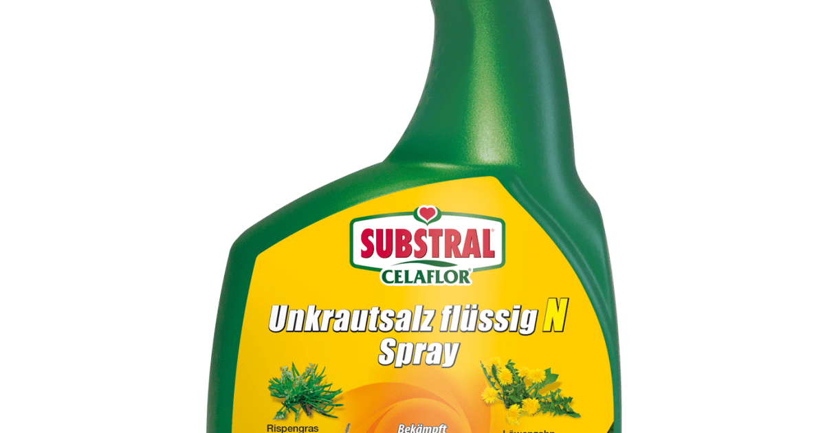 SUBSTRAL Celaflor Unkrautsalz Flssig N Spray, 1 l | Liebe Deinen Garten  AT