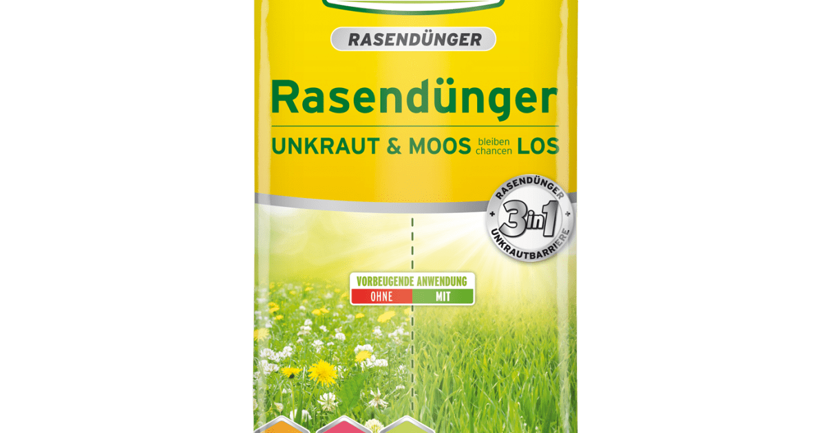 SUBSTRAL® Rasendünger Unkraut & Moos bleiben chancenlos, 10,5 kg