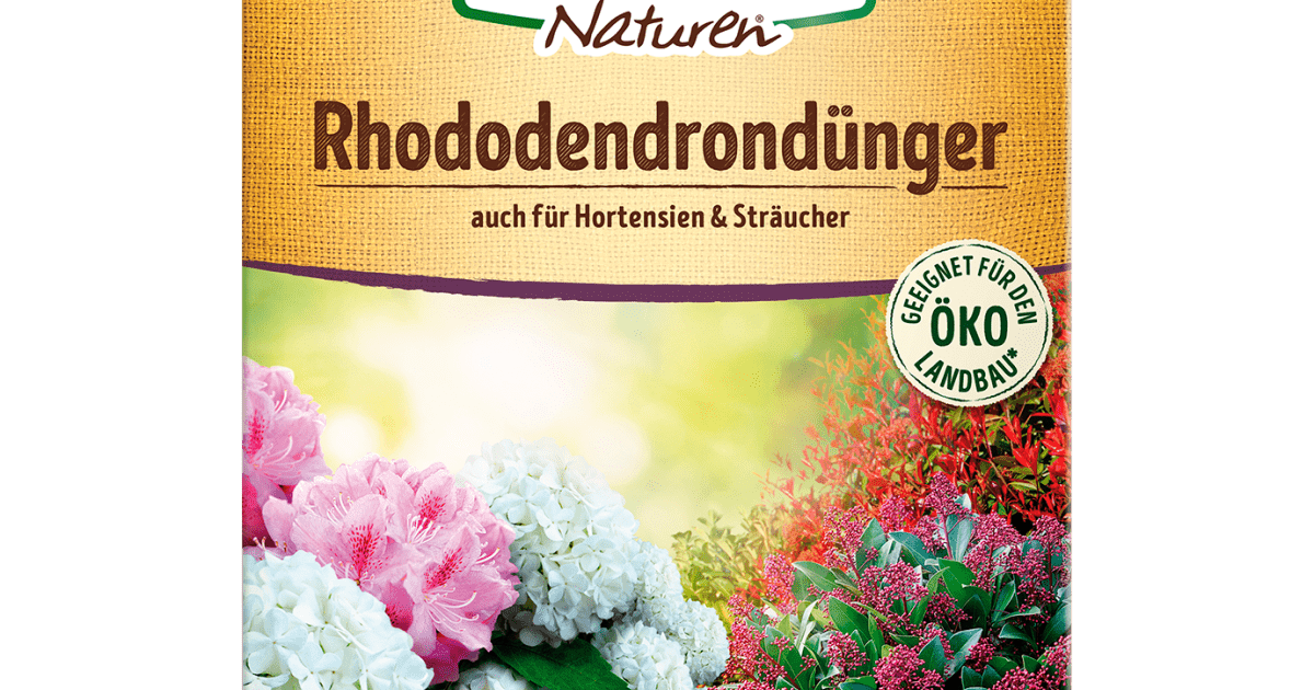 SUBSTRAL® Naturen® Rhododendron Dünger, 1,7 kg Liebe Deinen Garten AT