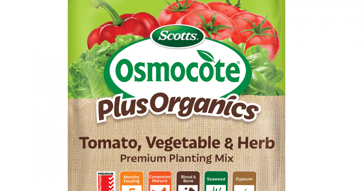Scotts Osmocote® Plus Organics Tomato, Vegetable & Herb Planting Mix